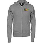 Bella+Canvas Tri-Blend Unisex Lightweight Hoodie - Embroidered