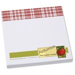 Bic Sticky Note - Designer - 3x3 - Plaid - 50 Sheet