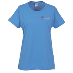 Gildan 5.3 oz. Cotton T-Shirt - Ladies' - Emb - Colors
