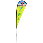 Outdoor Sail Sign - 8' - One-Sided
