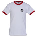 Gildan Ultra Cotton Ringer T-Shirt - White
