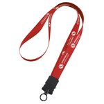 Woven Polypropylene Lanyard w/Buckle Release-3/4 -34