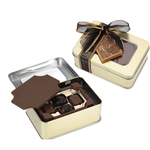 Milk Chocolate Box w/Chocolate Bites - Small