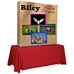 Splash Tabletop Display - 5' - Wrap Graphics