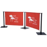 Double Café Banner - 4'