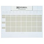 Adhesive Note Calendar Desk Pad