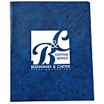 Pocket Folder Padfolio - Marble