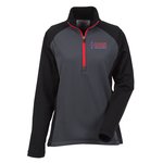 Microfleece Color Zip Pullover - Ladies'