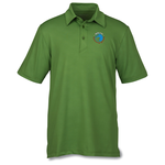 Maze Stretch Embossed Print Polo - Men's