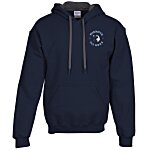 Gildan 50/50 Hooded Sweatshirt w/Contrast Color - Emb