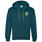 Gildan Heavy Blend Vintage Full Zip Hoodie - Embroidered