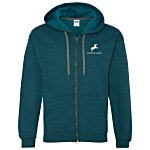 Gildan Heavy Blend Vintage Full Zip Hoodie - Screened
