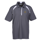 Quinn Color Block Textured Polo - Men's