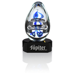 Atom Art Glass Award - Black Base