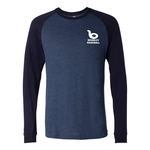 Canvas Long Sleeve Raglan Baseball T-Shirt