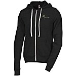 Canvas Tri-Blend Sponge Fleece Full-Zip Hoodie