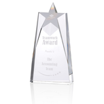 Shooting Star Crystal Award - 9