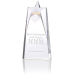 Shooting Star Crystal Award - 10