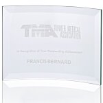 Scroll Jade Glass Award - 4
