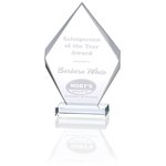 Inspire Starfire Glass Award - 9