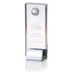 Talent Glass Award - Column w/Globe