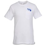 Canvas Jersey Pocket T-Shirt - White