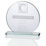 Orbit Jade Glass Award - 7