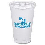 Trophy Hot/Cold Cups w/Tear Tab Lid - 16 oz.