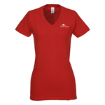 District Concert V-Neck Tee - Ladies' - Colors - Screen