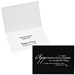 Appreciation Quote Note Card