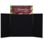 Briefcase Tabletop Display w/Rectangular Header - 32