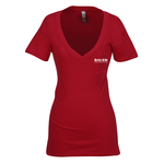 Next Level 3.7 oz. Deep V Tee - Ladies'