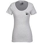 Next Level Tri-Blend Scoop Tee - Ladies' - White