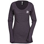 Next Level Tri-Blend LS Scoop Tee - Ladies' - Colors