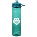PolySure Cyclone Sport Bottle w/Handle -24 oz.- Translucent