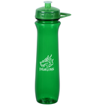 PolySure Flared Sport Bottle w/Handle - 24 oz.- Translucent