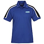 Tricolor Shoulder Accent Performance Polo - Men's