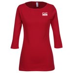 Bella 1/2 Sleeve Boatneck T-Shirt - Colors