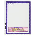 Removable Memo Board Sticker - To Do - Trellis