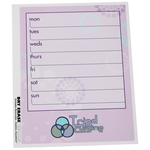 Removable Memo Board Sticker - Weekly - Burst