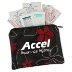 Fashion First Aid Kit - Black Floral