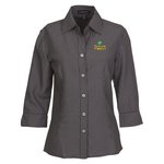 Brewar EZ-Care Checkered 3/4 Sleeve Shirt - Ladies'
