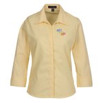 Capulin ¾ Sleeve EZ-Care Fine Line Twill Shirt – Ladies’