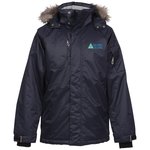 Eversum Insulated Faux Fur Trim Hooded Jacket - Men's