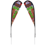 Outdoor Sail Sign - 6' - Two-Sided