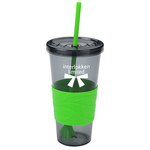 Smoky Revolution Tumbler w/Straw - 24 oz.