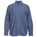 Button Collar Chambray Shirt - Men's