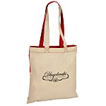 Lightweight Economy Two-Tone Cotton Tote