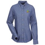 Button Collar Chambray Shirt - Ladies'