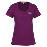Silk Touch Interlock Scoop Neck T-Shirt